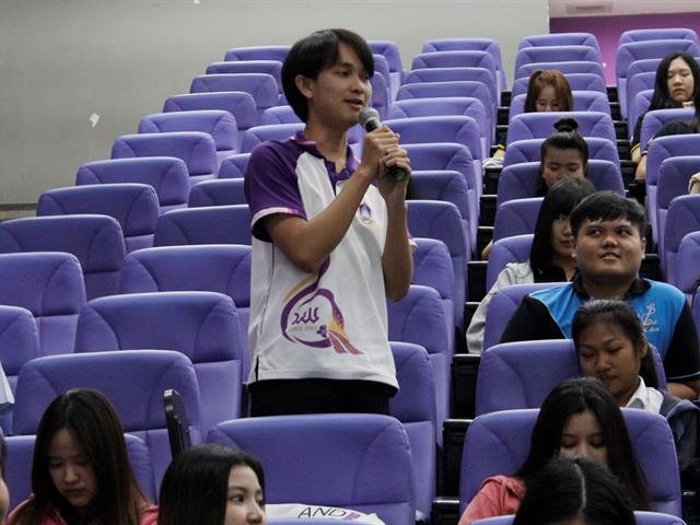 คณะวิทยาการจัดการและสารสนเทศศาสตร์,ร่วมกับสาขาวิชาการเงินและการธนาคาร,จัดอบรมการวางแผนทางการเงินสำหรับนิสิตชั้นปีที่,3,และ,4,