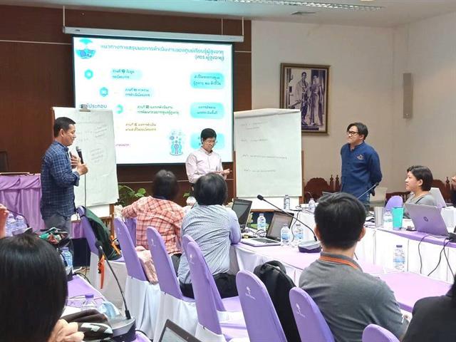 คณะพยาบาลศาสตร์,มหาวิทยาลัยพะเยา,ร่วมประชุมเพื่อการออกแบบแนวทางการสรุปผลการดำเนินงานของศูนย์เรียนรู้ผู้สูงอายุและติดตามประเด็นวิจัยของสถาบันวิชาการคู่ความร่วมมือ