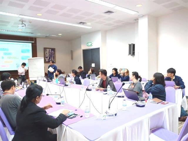 คณะพยาบาลศาสตร์,มหาวิทยาลัยพะเยา,ร่วมประชุมเพื่อการออกแบบแนวทางการสรุปผลการดำเนินงานของศูนย์เรียนรู้ผู้สูงอายุและติดตามประเด็นวิจัยของสถาบันวิชาการคู่ความร่วมมือ