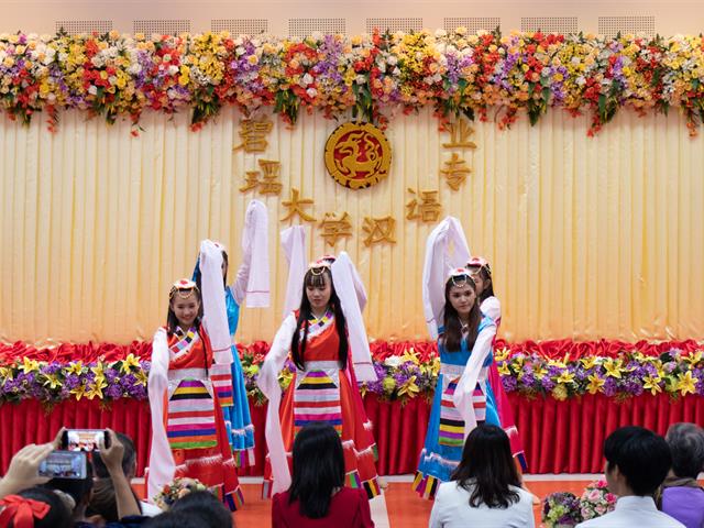 สาขาวิชาภาษาจีน,คณะศิลปศาสตร์,จัดโครงการ,“เรียนรู้แลกเปลี่ยนภาษาและวัฒนธรรมจีน”
