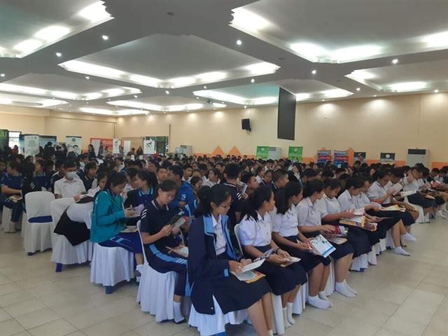 นิทรรศการทางวิชาการ,เปิดโลกการศึกษาและอาชีพประจำปี,2562,ณ,โรงเรียนสันป่าตอง,จังหวัดเชียงใหม่