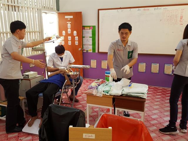 แพทย์,ม.พะเยา,ออกหน่วยแพทย์อาสาบริการตรวจรักษาโรค,ณ,อ.เชียงคำ,จ.พะเยา