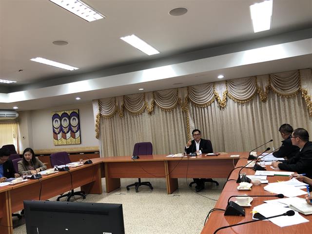 วิทยาเขตเชียงรายจัดการประชุมคณะกรรมการดำเนินงาน,มหาวิทยาลัยพะเยา,วิทยาเขตเชียงราย,ครั้งที่,1/2562