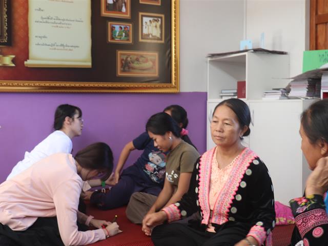 ออกหน่วยแพทย์อาสา,มหาวิทยาลัยพะเยา,ณ,ศูนย์การเรียนรู้ตำรวจตระเวนชายแดนอินทรีย์อาสา,บ้านห้วยปุ้ม