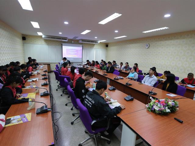 ต้อนรับคณะศึกษาดูงานจากโรงเรียนมัธยมป่ากลาง,จังหวัดน่าน