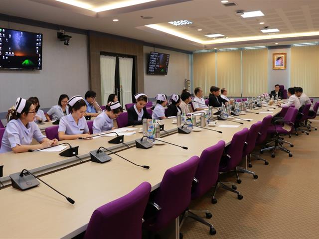 โรงพยาบาลม.พะเยาร่วมปรึกษาหารือกับโรงพยาบาลพะเยา,เพื่อวางแผนการดำเนินงานให้บริการรักษาพยาบาลร่วมกัน