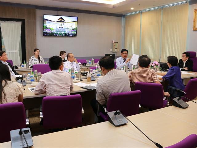 โรงพยาบาลม.พะเยาร่วมปรึกษาหารือกับโรงพยาบาลพะเยา,เพื่อวางแผนการดำเนินงานให้บริการรักษาพยาบาลร่วมกัน
