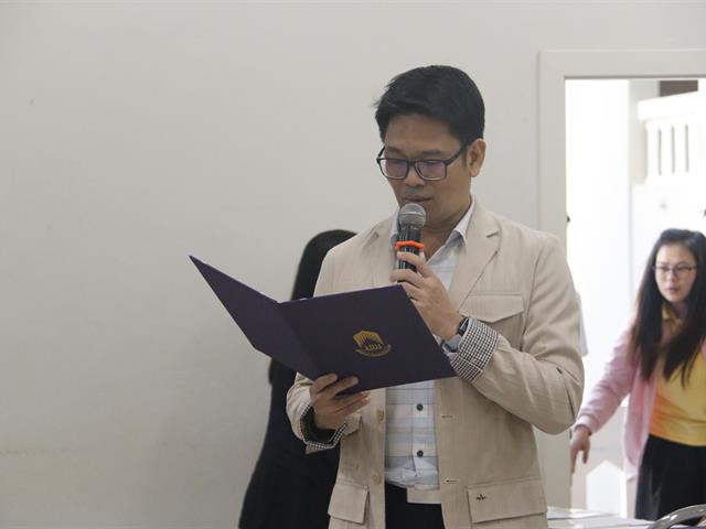 คณะเทคโนโลยีสารสนเทศและการสื่อสาร,มหาวิทยาลัยพะเยา,จัดกิจกรรมปฐมนิเทศนิสิตก่อนฝึกงานและสหกิจศึกษา,