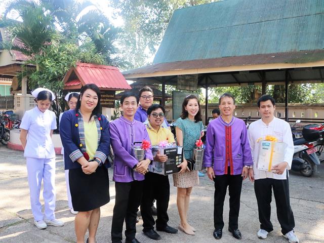 ศาสตราจารย์,นายแพทย์,วีระพล,จันทร์ดียิ่ง,ทอดกฐินวัดแม่กาห้วยเคียน,ร่วมกับศูนย์การแพทย์และโรงพยาบาลมหาวิทยาลัยพะเยา