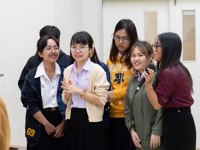 สาขาวิชาภาษาอังกฤษ,คณะศิลปศาสตร์,จัดโครงการปฐมนิเทศและปัจฉิมนิเทศนิสิตฝึกงานและสหกิจศึกษา
