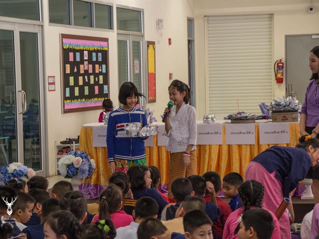 โรงเรียนสาธิตม.พะเยา,จัดกิจกรรมยี่เป็งรำลึกเพื่ออนุรักษ์วัฒนธรรมลอยกระทง,ประจำปี,2562