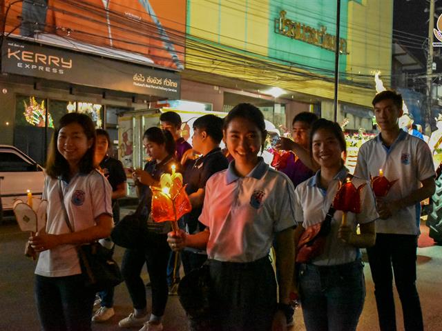 วิทยาลัยการศึกษา,มหาวิทยาลัยพะเยา,สืบสานประเพณีลอยกระทงยี่เป็งกว๊านพะเยา,