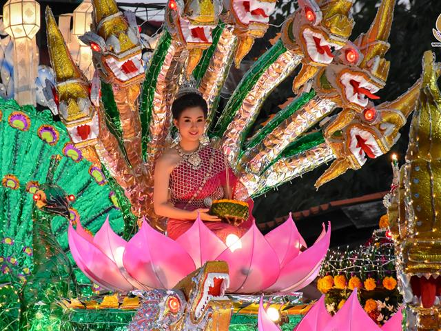 วิทยาลัยการศึกษา,มหาวิทยาลัยพะเยา,สืบสานประเพณีลอยกระทงยี่เป็งกว๊านพะเยา,