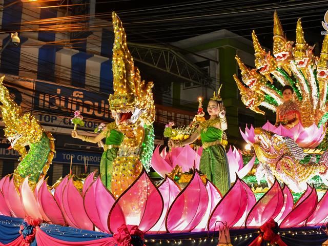 วิทยาลัยการศึกษา,มหาวิทยาลัยพะเยา,สืบสานประเพณีลอยกระทงยี่เป็งกว๊านพะเยา,