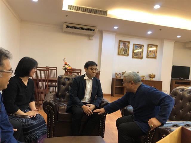 คณะวิศวกรรมศาสตร์เข้าแสดงความยินดีในโอกาสเข้ารับตำแหน่งผู้ว่าราชการจังหวัดพะเยา