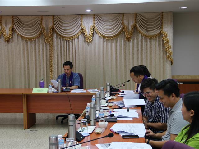 กองกิจการนิสิต,จัดประชุมคณะกรรมการทำนุบำรุงศิลปะและวัฒนธรรม