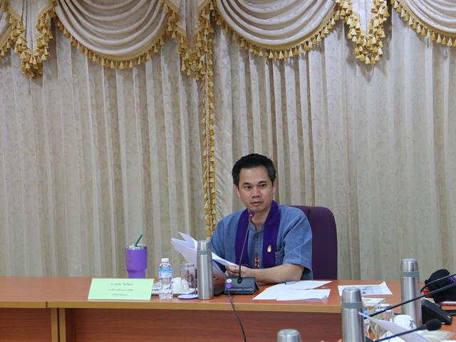 กองกิจการนิสิต,จัดประชุมคณะกรรมการทำนุบำรุงศิลปะและวัฒนธรรม