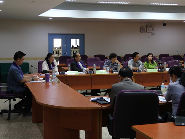 กองกิจการนิสิต,จัดประชุมคณะกรรมการทำนุบำรุงศิลปะและวัฒนธรรม