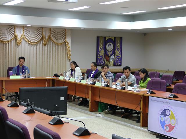 กองกิจการนิสิต,จัดประชุมคณะกรรมการทำนุบำรุงศิลปะและวัฒนธรรม