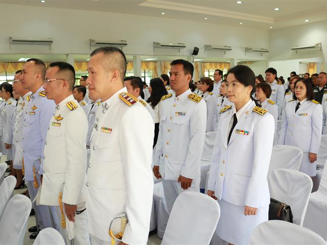 มหาวิทยาลัยพะเยา,ร่วมงานจังหวัดพะเยาถวายราชสักการะ,เนื่องในวัน,“พระบิดาแห่งฝนหลวง”