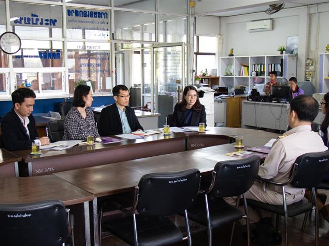 คณะผู้บริหารคณะศิลปศาสตร์ ลงพื้นที่สร้างความร่วมมือกับโรงเรียนในการพัฒนาศักยภาพผู้เรียน ระดับมัธยมศึกษา เพื่อการศึกษาต่อในมหาวิทยาลัยพะเยา ณ โรงเรียนพานพิทยาคม