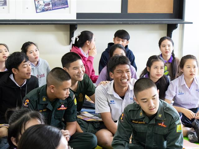 คณะผู้บริหารคณะศิลปศาสตร์ ลงพื้นที่สร้างความร่วมมือกับโรงเรียนในการพัฒนาศักยภาพผู้เรียน ระดับมัธยมศึกษา เพื่อการศึกษาต่อในมหาวิทยาลัยพะเยา ณ โรงเรียนพานพิทยาคม