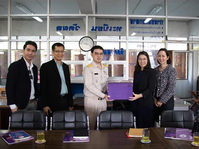 คณะผู้บริหารคณะศิลปศาสตร์ ลงพื้นที่สร้างความร่วมมือกับโรงเรียนในการพัฒนาศักยภาพผู้เรียน ระดับมัธยมศึกษา เพื่อการศึกษาต่อในมหาวิทยาลัยพะเยา ณ โรงเรียนพานพิทยาคม