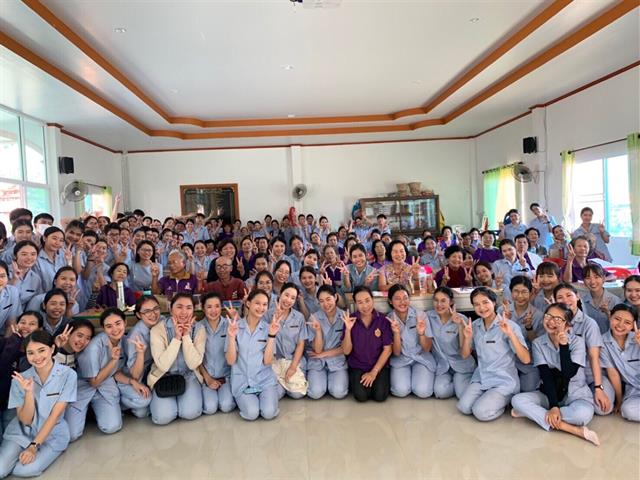 โครงการบูรณาการบริการวิชาการกับการเรียนการสอนรายวิชาการพยาบาลผู้สูงอายุ