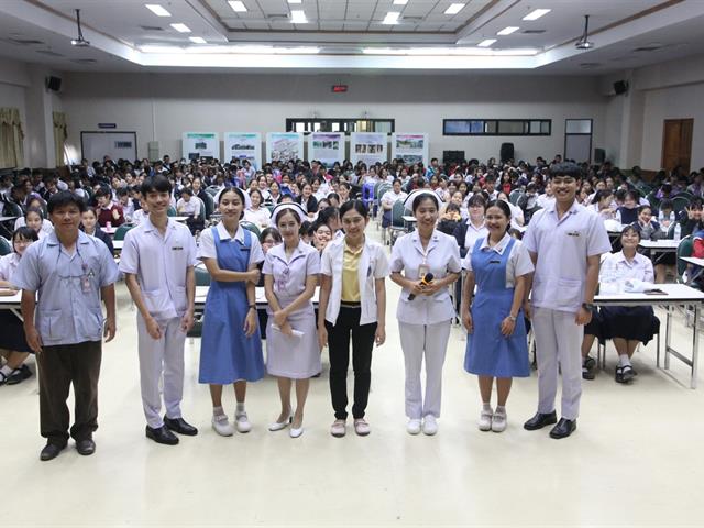 กิจกรรมแนะแนวหมอน้อย ครั้งที่ 13 ณ โรงพยาบาลน่าน