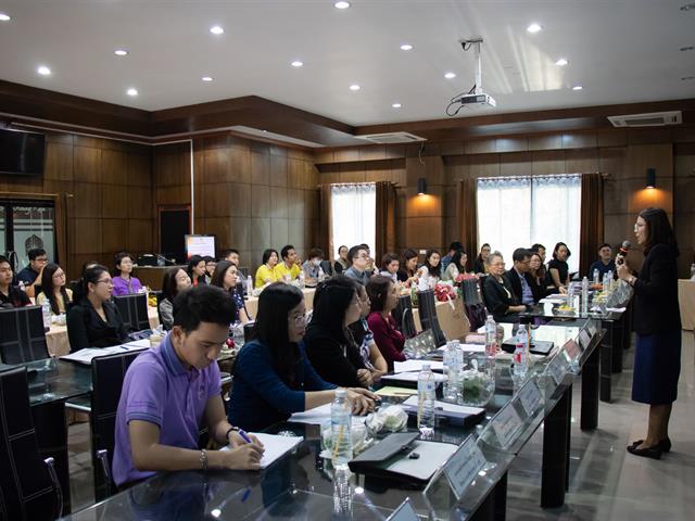 คณะศิลปศาสตร์จัดโครงการ ประชุมบุคลากรคณะศิลปศาสตร์ ครั้งที่ 1/2563 และ อบรมเกณฑ์มาตรฐานหลักสูตร AUN QA