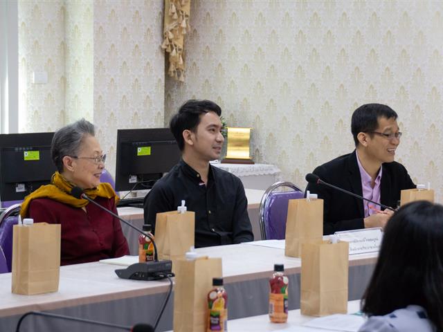 ผู้บริหารคณะศิลปศาสตร์ ปรึกษาหารือความร่วมมือด้านวิชาการ กับ คุณคาโรลีน ชมิตต์ ผู้ช่วยที่ปรึกษาด้านภาษาฝรั่งเศสจากสถานเอกอัครราชทูตฝรั่งเศสประจำประเทศไทย