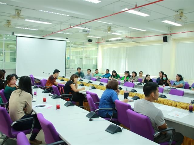 คณะเกษตรศาสตร์และทรัพยากรธรรมชาติ ร่วมกับคณะเภสัชศาสตร์ มหาวิทยาลัยพะเยา ร่วมประชุมหารือ แลกเปลี่ยน หาแนวทาง การจัดทำระเบียบว่าด้วยการเงินและพัสดุของมหาวิทยาลัยพะเยา
