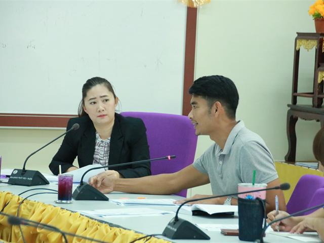 คณะเกษตรศาสตร์และทรัพยากรธรรมชาติ ร่วมกับคณะเภสัชศาสตร์ มหาวิทยาลัยพะเยา ร่วมประชุมหารือ แลกเปลี่ยน หาแนวทาง การจัดทำระเบียบว่าด้วยการเงินและพัสดุของมหาวิทยาลัยพะเยา