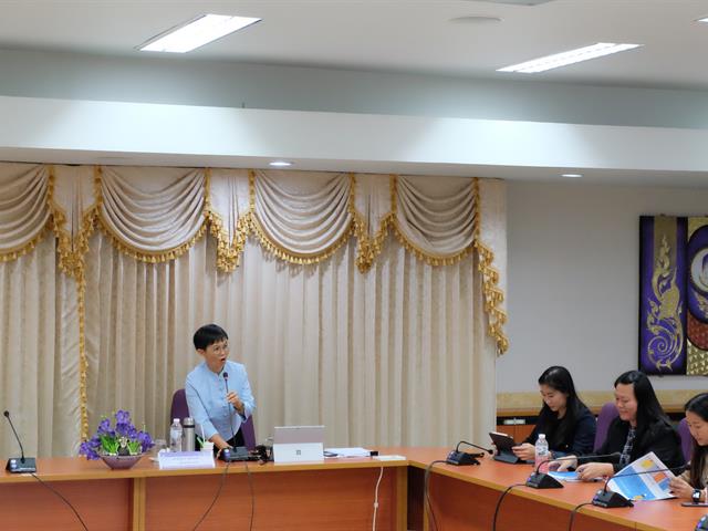 กองบริหารงานวิจัย จัดอบรมการจัดทำหนังสือราชการ