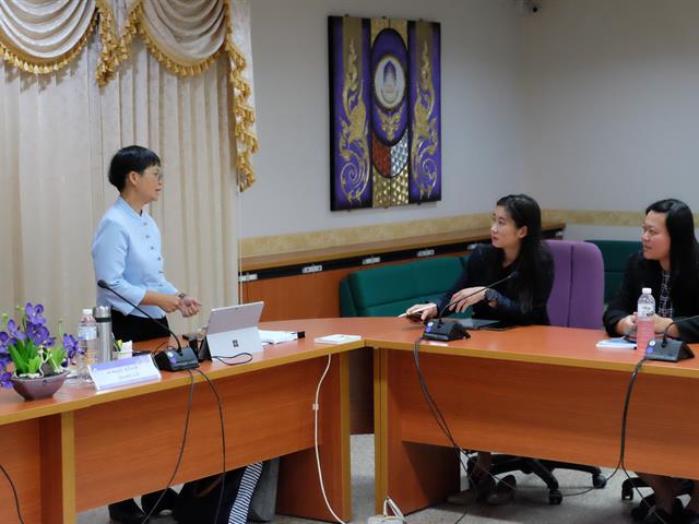 กองบริหารงานวิจัย จัดอบรมการจัดทำหนังสือราชการ