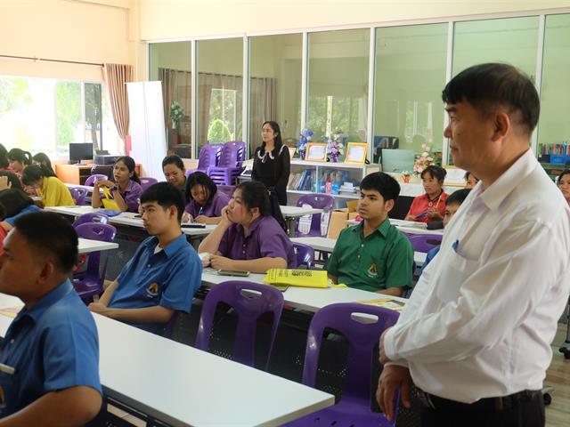 คณะวิทยาศาสตร์การแพทย์ ออกแนะแนวการศึกษา ณ โรงเรียนทัพทันอนุสรณ์