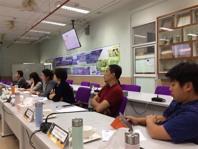 คณะกรรมการบริหารงานวิชาการและประกันคุณภาพ (AAQA) คณะวิทยาศาสตร์ จัดประชุมแนวทางการบริหารงานคณะฯและงานส่งเสริมนวัตกรรมฯ
