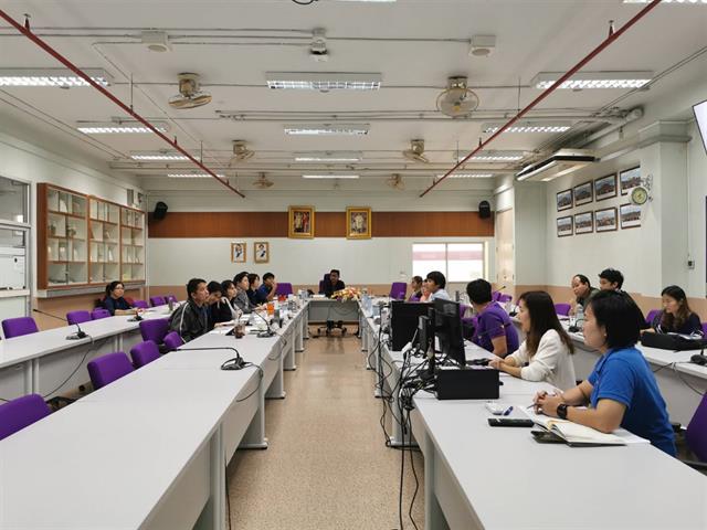 คณะกรรมการบริหารงานวิชาการและประกันคุณภาพ (AAQA) คณะวิทยาศาสตร์ จัดประชุมแนวทางการบริหารงานคณะฯและงานส่งเสริมนวัตกรรมฯ