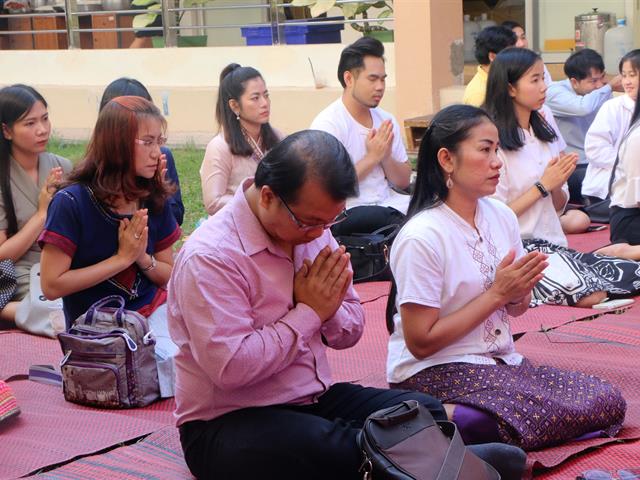 คณะแพทยศาสตร์ มหาวิทยาลัยพะเยา จัดพิธีทำบุญคณะแพทยศาสตร์ ประจำปี 2562