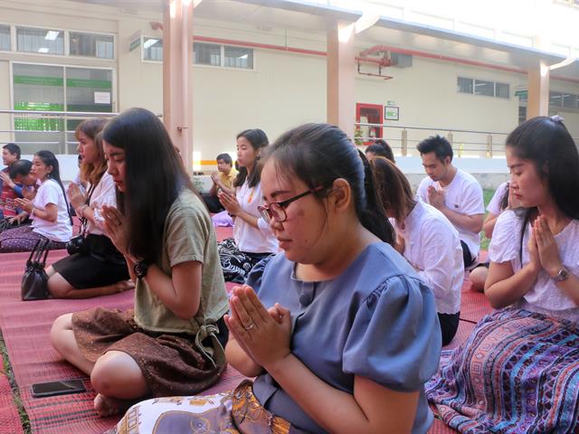 คณะแพทยศาสตร์ มหาวิทยาลัยพะเยา จัดพิธีทำบุญคณะแพทยศาสตร์ ประจำปี 2562