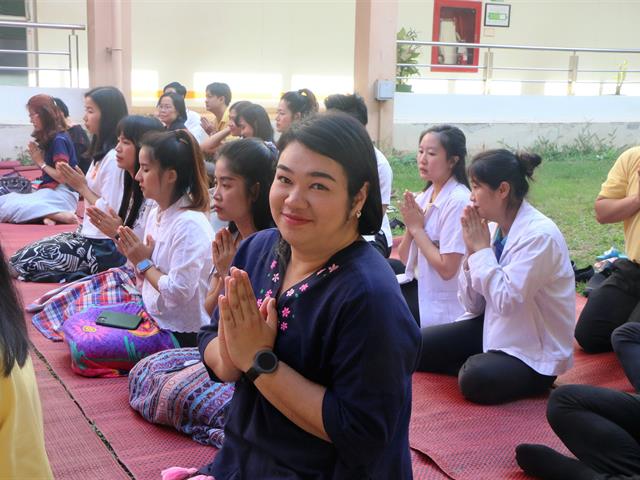 คณะแพทยศาสตร์ มหาวิทยาลัยพะเยา จัดพิธีทำบุญคณะแพทยศาสตร์ ประจำปี 2562
