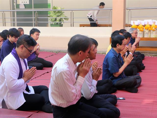 คณะแพทยศาสตร์ มหาวิทยาลัยพะเยา จัดพิธีทำบุญคณะแพทยศาสตร์ ประจำปี 2562
