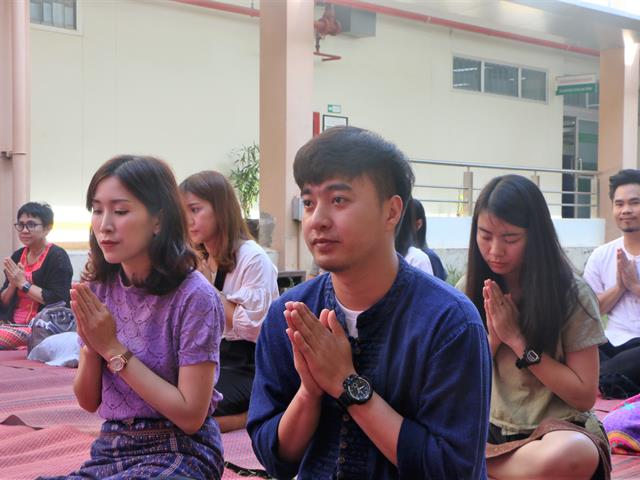 คณะแพทยศาสตร์ มหาวิทยาลัยพะเยา จัดพิธีทำบุญคณะแพทยศาสตร์ ประจำปี 2562