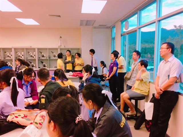 คณะวิทยาศาสตร์  จัดแนะแนวการศึกษาต่อให้กับนักเรียนชั้นมัธยมศึกษาปีที่ 6  โรงเรียนสาธิตมหาวิทยาลัยพะเยา 