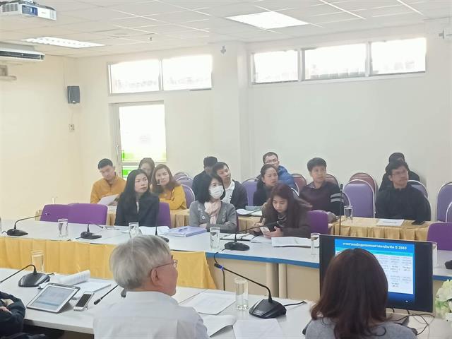 คณะแพทยศาสตร์จัดประชุมสาขาวิชาแพทยศาสตร์ พร้อมคณะที่ร่วมจัดการเรียนการสอนชั้นปรีคลินิค เพื่อพัฒนาแนวทางการดำเนินการจัดการเรียนการสอนให้เป็นไปตามมาตรฐานหลักสูตรและทบทวนรายงานการประเมินตนเองตามเกณฑ์มาตรฐานสากลสำหรับแพทยศาสตรศึกษา (WFME)