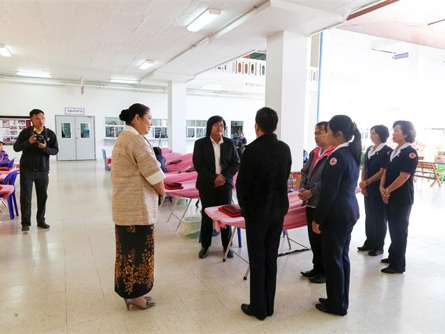 บริจาคโลหิต ณ ม.พะเยา