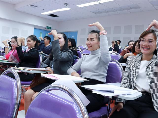 คณะศิลปศาสตร์ หน่วยบริการวิชาการ จัดโครงการ “อบรมเทคนิคการสอนภาษาไทย เพื่อแก้ปัญหาการอ่านออกเขียนได้”