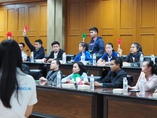 คณะนิติศาสตร์ มหาวิทยาลัยพะเยา ต้อนรับคณะศึกษาดูงานจาก องค์กรระหว่างประเทศ BABSEACLE, สถาบันยุติธรรมแห่งชาติลาว (NIJ), และมหาวิทยาลัยจำปาสัก สปป.ลาว