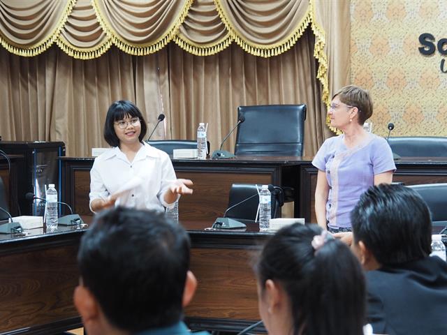 คณะนิติศาสตร์ มหาวิทยาลัยพะเยา ต้อนรับคณะศึกษาดูงานจาก องค์กรระหว่างประเทศ BABSEACLE, สถาบันยุติธรรมแห่งชาติลาว (NIJ), และมหาวิทยาลัยจำปาสัก สปป.ลาว