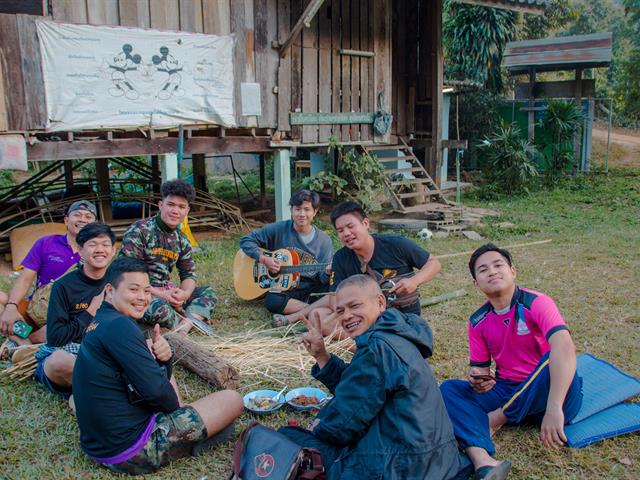 หน่วยกิจการนิสิตคณะศิลปศาสตร์ร่วมกับสโมสรนิสิตคณะศิลปศาสตร์ จัดโครงการค่ายศิลป์ฯ อาสาคนทำดี